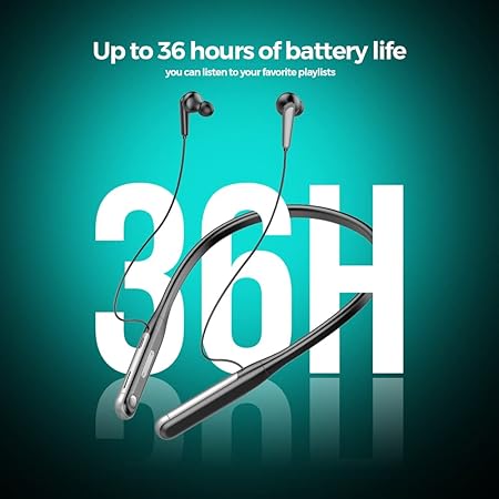 Trands Neckband Wireless Earphone- Black