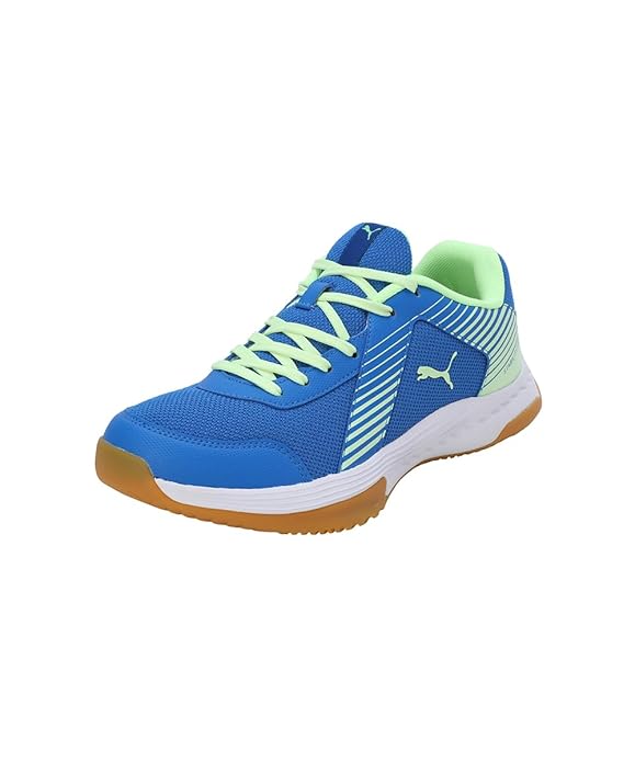 Puma Unisex Adult Badminton Smash Sprint Tennis Shoe (BLUE)