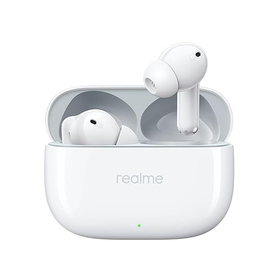 realme Buds T300 Truly Wireless in Ear Earbuds with 30dB ANC, 360° Spatial Audio Effect, Upto 40Hrs Battery (2 Color options)