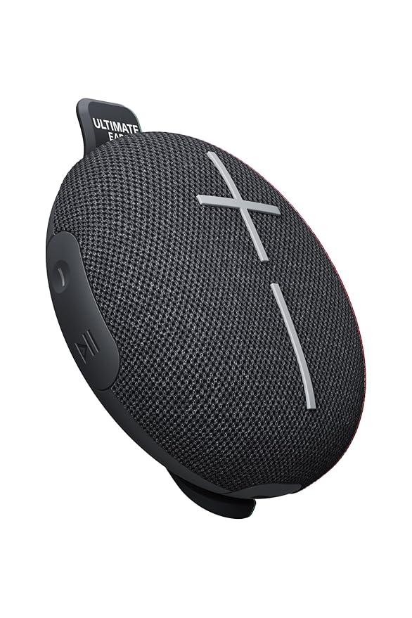 Ultimate Ears MINIROLL Ultra-Portable Waterproof Bluetooth Speaker, Big Bass, IP67 Dustproof, 40 m (131 ft) - (4 color options)
