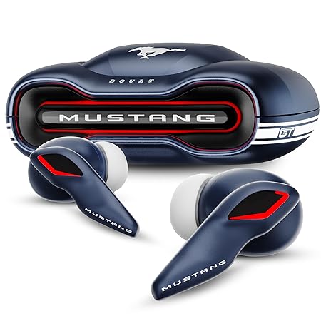 Mustang Torq Wireless in Ear Earbuds with 50H Playtime, App Support, Quad Mic ENC, 45ms Low Latency (3 color options)