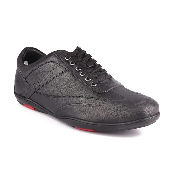 Red Chief Casual Sneaker Shoes for Men (Black)