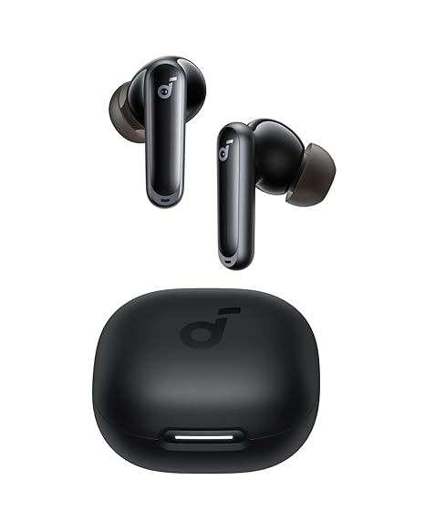 soundcore P40I by Anker,Noise Cancelling Wireless in Ear Earbuds, 60H Playtime,2-in-1 Case and Phone Stand (3 Color options)