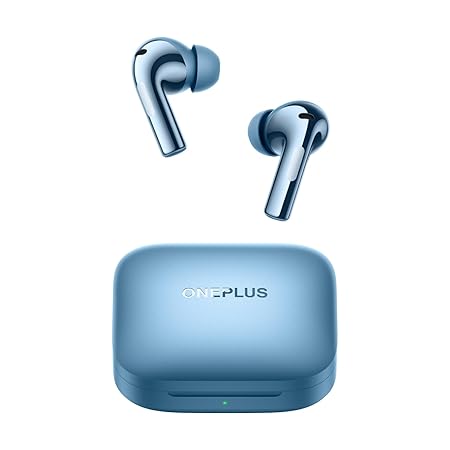 OnePlus Buds 3 TWS in Ear Earbuds with Upto 49dB Smart Adaptive Noise Cancellation, 10mins for 7Hours Fast Charging with Upto 44Hrs Playback (3 Color options)