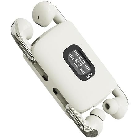 Leaf Buds X714 True Wireless 4 in 1 Earbuds with ANC, AI Sound App, 70H Playtime, Active Noise Cancellation (30dB) - (2 Color options)