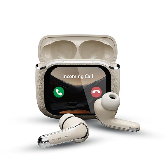 ACwO DwOTS Bold Earbuds | India’s 1st Smart 1.83” True HD Touch Display | ANC (32dB) | 60Hrs Playtime (3 Color options)