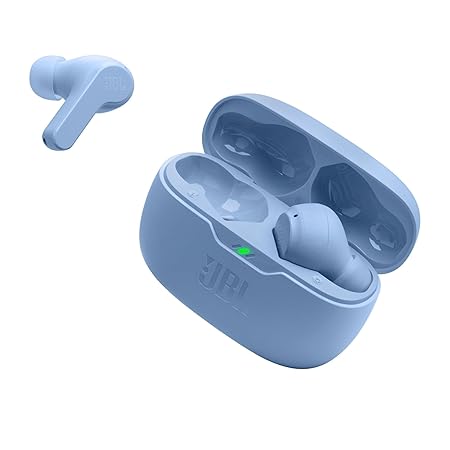 JBL Vibe Beam in-Ear Wireless Earbuds (TWS) with Mic,App for Customized Extra Bass Eq,32 Hours Battery&Quick Charge (3 Color options)