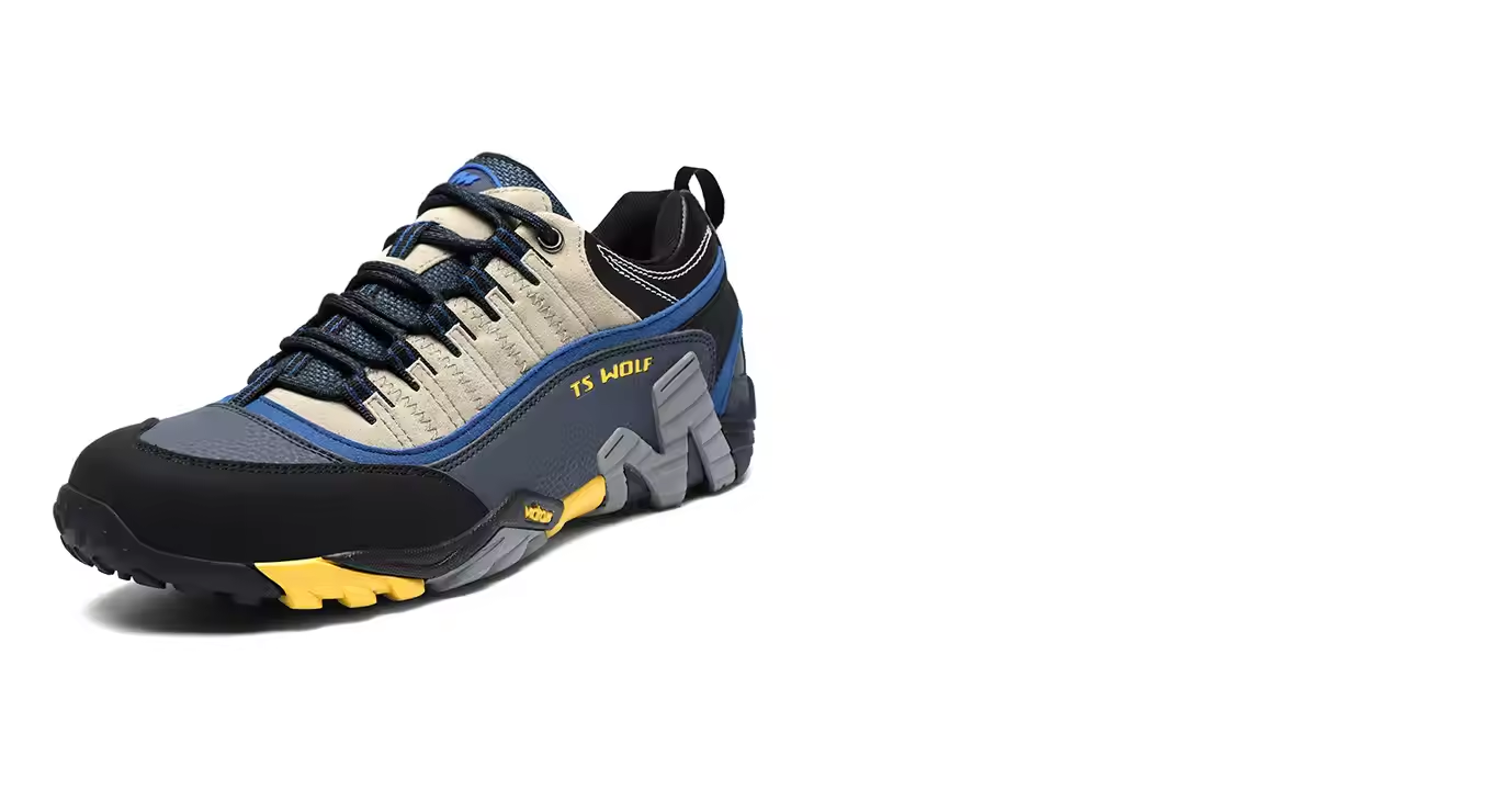 High-Quality Low Cut Waterproof Hiking Shoe Lightweight Lace up Mountain Customized Non-slip Shoes Sneaker