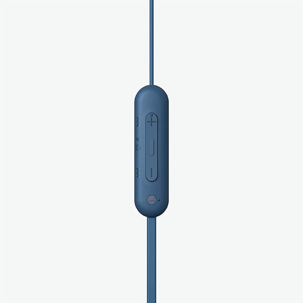 Sony WI-C100 Wireless Headphones with Customizable Equalizer for Deep Bass & 25 Hrs Battery (4 color options)