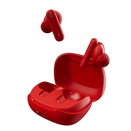 Skullcandy Smokin Buds in-Ear Wireless Earbuds,ENC,Music, Movie &Podcast EQ Modes,20Hr+Rapid Charge (6 Color options)