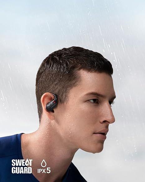 soundcore by Anker V30I Open-Ear Open Ear Headphones, 36H Playtime,Bluetooth 5.3,App Control,Clear Calls,Wireless Earbuds (Black)