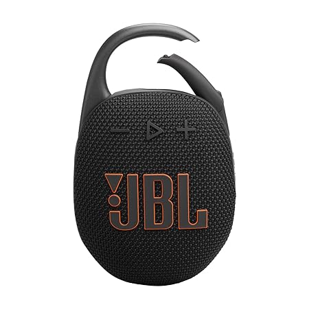 JBL Clip 5, Wireless Ultra Portable Bluetooth Speaker, Pro Sound, 12hrs of Playtime, Integrated Carabiner, Dust & Waterproof, Type C (9 color options)
