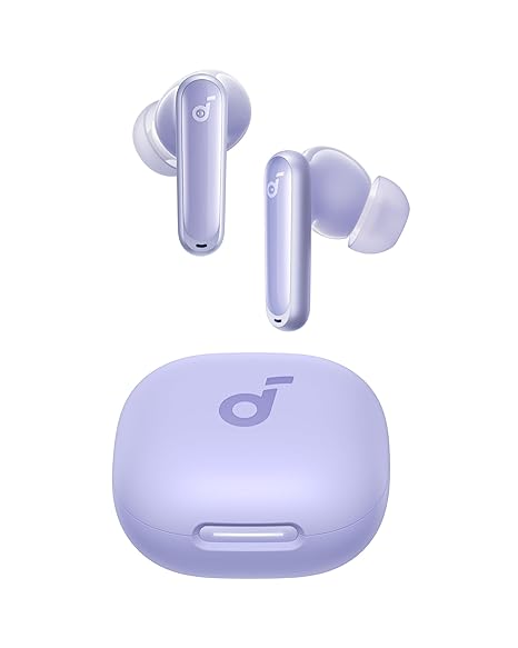 soundcore P40I by Anker,Noise Cancelling Wireless in Ear Earbuds, 60H Playtime,2-in-1 Case and Phone Stand (3 Color options)