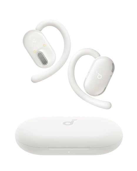 soundcore V20i by Anker Open-Ear Headphones, Adjustable Ear Hooks, 36H Playtime, Bluetooth 5.4 Earbuds (3 color options)