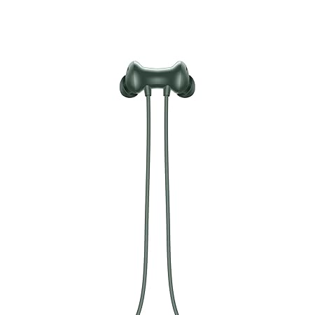 OnePlus Bullets Wireless Z2 ANC Bluetooth in Ear Earphones with Mic, 45dB Hybrid ANC, 20 Hrs Music, 28 Hrs Battery (Grand Green)