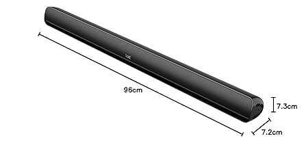 boAt Aavante Bar 1180 60 Watt 2.0 Channel Wireless Bluetooth Soundbar (Premium Black)