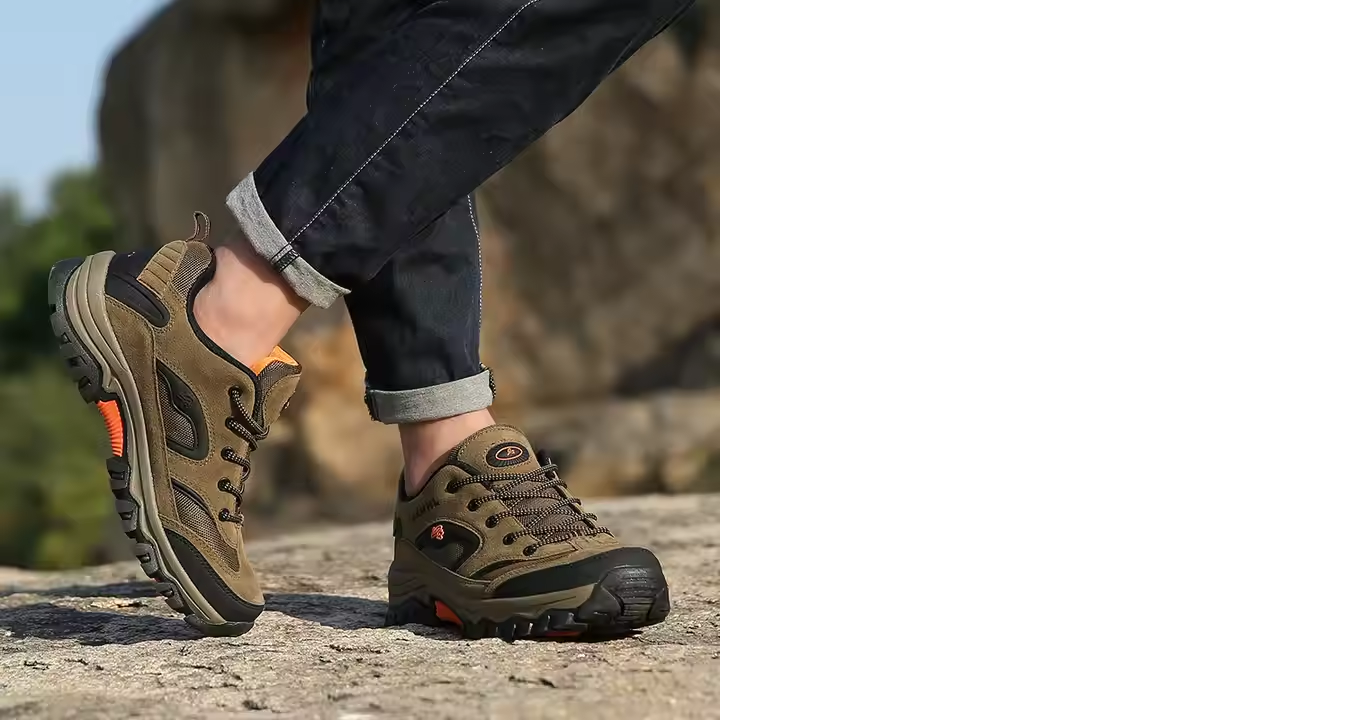 High Quality Low Cut Custom logo Lightweight Outdoor Non-slip Men Sport Climbing Hiking Shoes