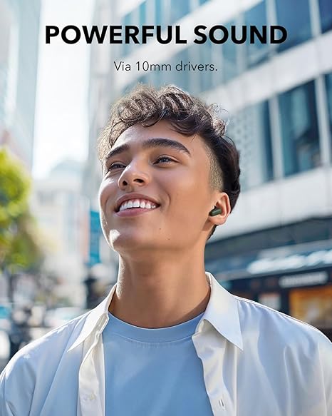 soundcore R50I NC by Anker Noise Cancelling in Ear Earbuds,Strong 42Db Adaptive Noise Cancelling,Powerful Bass,45H Playtime (5 Color options)