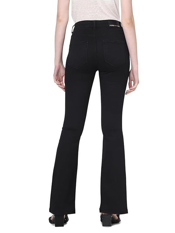 VERO MODA Women Mid Rise Bootcut Stretchable Jeans