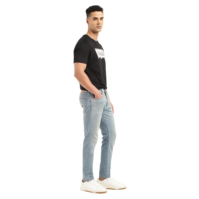 Levi's Men's 512 Slim Tapered Fit Mid Rise Blue Jeans