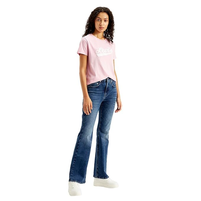 Levi's Women's Bootcut Fit Mid Rise 726 Flaired Fit Jeans