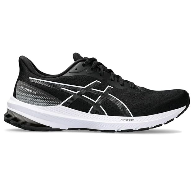 ASICS Men's Gt-1000 12 Running Shoes (Black)