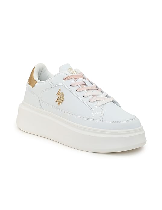 U.S. Polo Assn. Women Lace Up Sneaker Shoes
