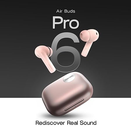 Noise Newly Launched Air Buds Pro 6 in-Ear Truly Wireless Earbuds with Hybrid ANC (up to 49dB) - 3 color options