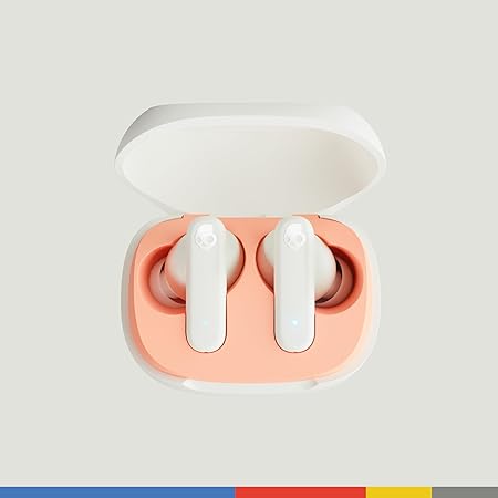 Skullcandy Smokin Buds in-Ear Wireless Earbuds,ENC,Music, Movie &Podcast EQ Modes,20Hr+Rapid Charge (6 Color options)