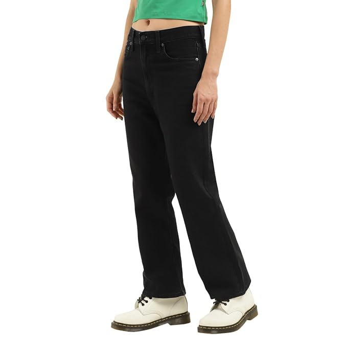 Levi's Women's High Rise Ribcage Crop Bootcut Jeans