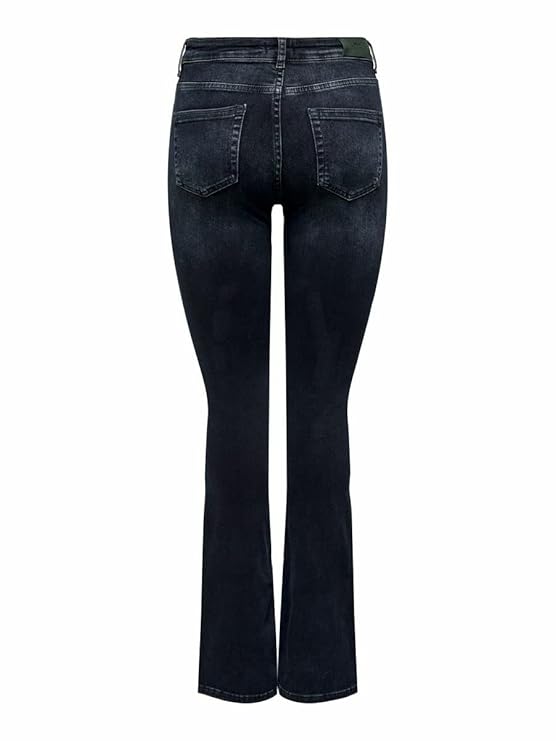 ONLY Flare Fit Ankle Length Cotton Womens Jeans