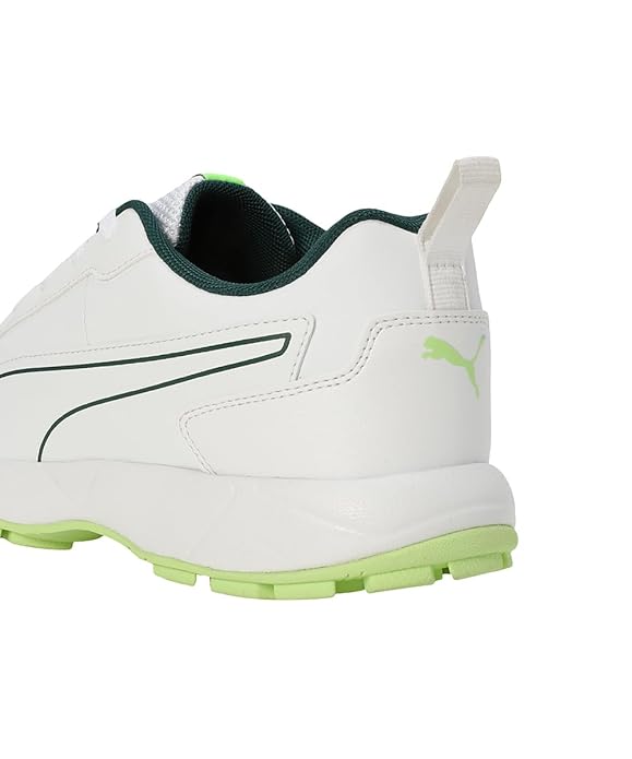 Puma Men Cricket Classicat Cricket Shoe (Green White)