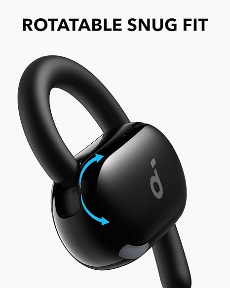 soundcore V20i by Anker Open-Ear Headphones, Adjustable Ear Hooks, 36H Playtime, Bluetooth 5.4 Earbuds (3 color options)