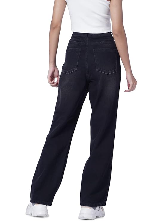ONLY Women's Loose High Rise Jeans