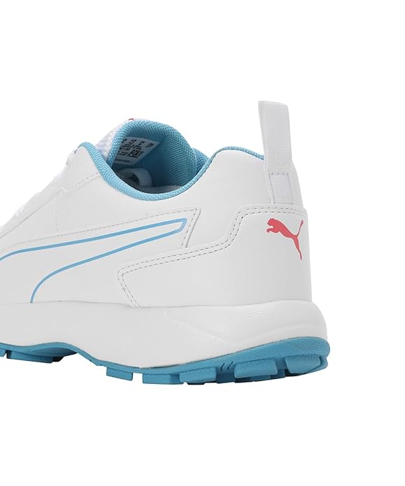 Puma Men Cricket Classicat Cricket Shoe (Blue White)
