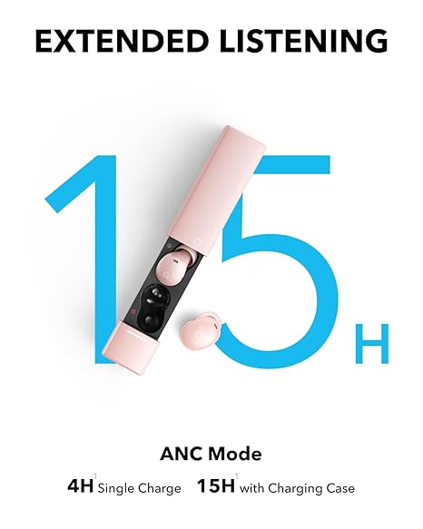 soundcore A30I by Anker,Noise Cancelling in Ear Earbuds, 24H Playtime, Ip54 (4 color options)