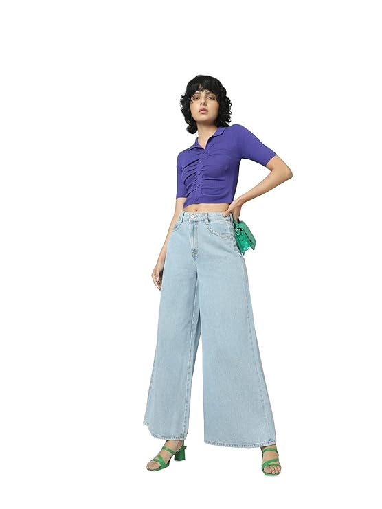 ONLY Women's Loose High Rise Jeans