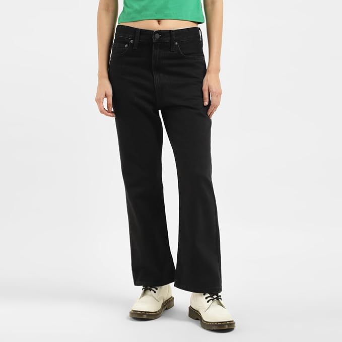 Levi's Women's High Rise Ribcage Crop Bootcut Jeans