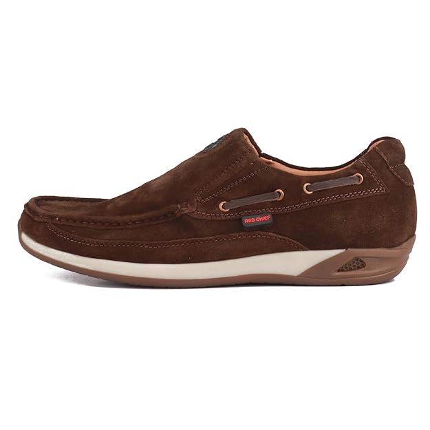 Red Chief Genuine Leather Classic Slip On | Casual Shoes for Men TPR Sole