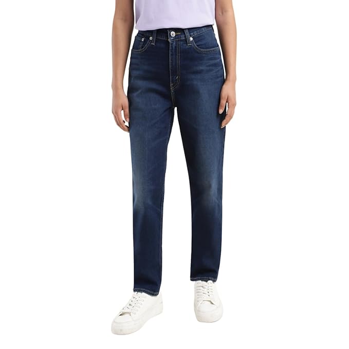 Levi's Women's High Rise Mom Loose Tapered Fit Jeans