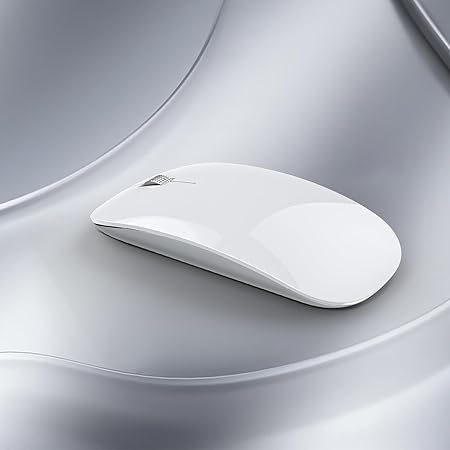 Offbeat - Atom Dual Bluetooth 5.1+5.1 & 2.4Ghz Wireless, Type-C Rechargeable Silent Click Mouse, Triple Device connectivity Windows, Mac, iOS, Android