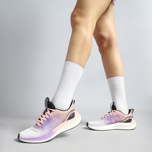 Cult Women's Aetheris Running Shoes (Purple & Peach)