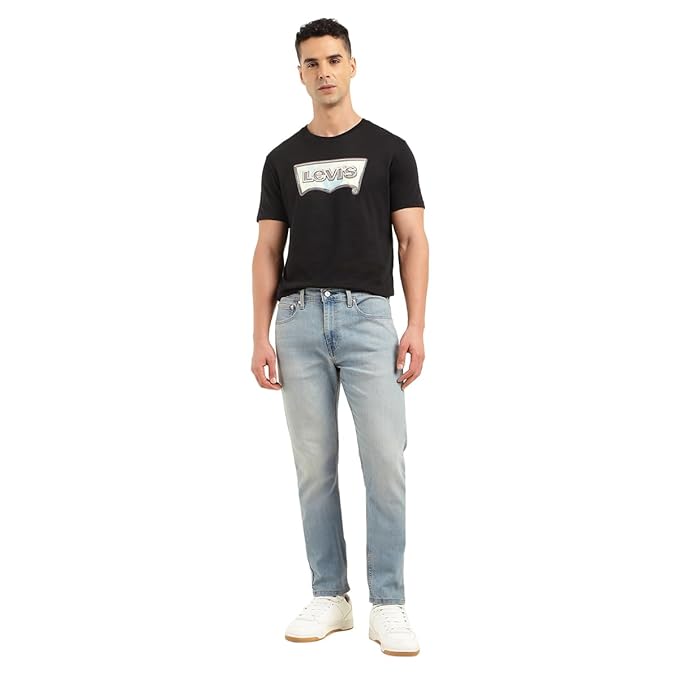 Levi's Men's 512 Slim Tapered Fit Mid Rise Blue Jeans