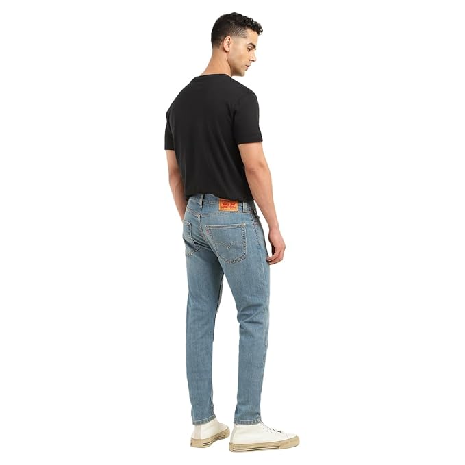 Levi's Men's 512 Slim Tapered Fit Mid Rise Blue Jeans