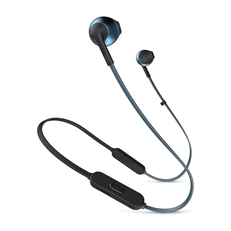 JBL T205BT by Harman Wireless Bluetooth in Ear Neckband Headphones with Mic (2 color options)