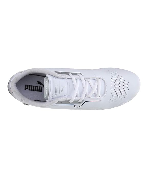 Puma Mens Scuderia Ferrari Drift Cat 8 Shoes Sneaker (White)