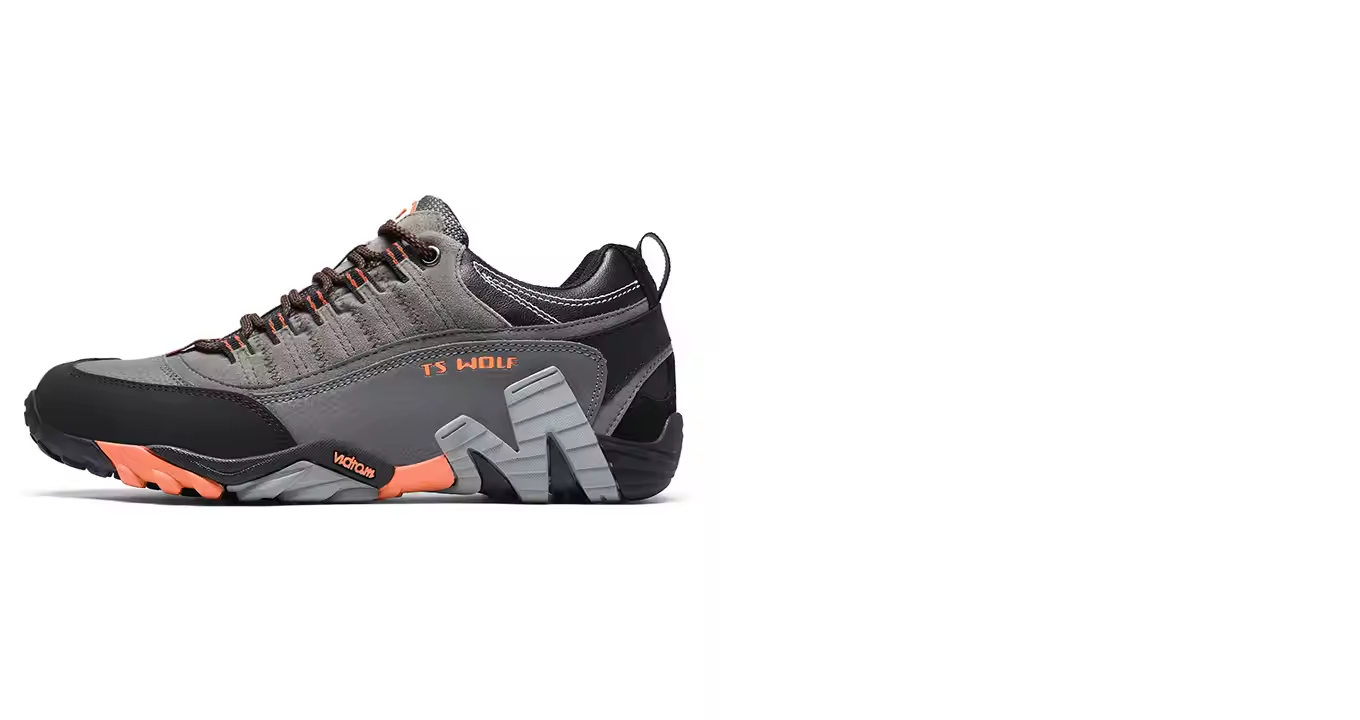 High-Quality Low Cut Waterproof Hiking Shoe Lightweight Lace up Mountain Customized Non-slip Shoes Sneaker