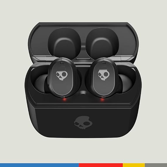 Skullcandy Mod in-Ear Wireless Earbuds, 34 Hr Battery, Microphone, Works with iPhone Android and Bluetooth Devices (2 Color options)