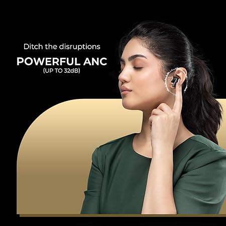 Noise Buds N1 Pro in-Ear Truly Wireless Earbuds with Metallic Finish, ANC(Upto 30dB), 60H of Playtime (4 Color options)