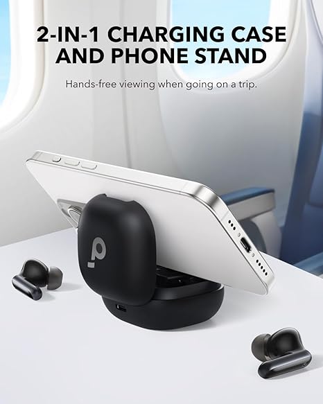 soundcore P40I by Anker,Noise Cancelling Wireless in Ear Earbuds, 60H Playtime,2-in-1 Case and Phone Stand (3 Color options)